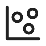 Data Scatter SVG Icon
